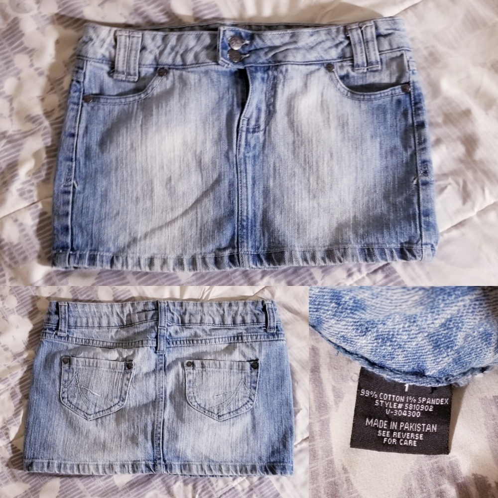 Cute Jean Skirt